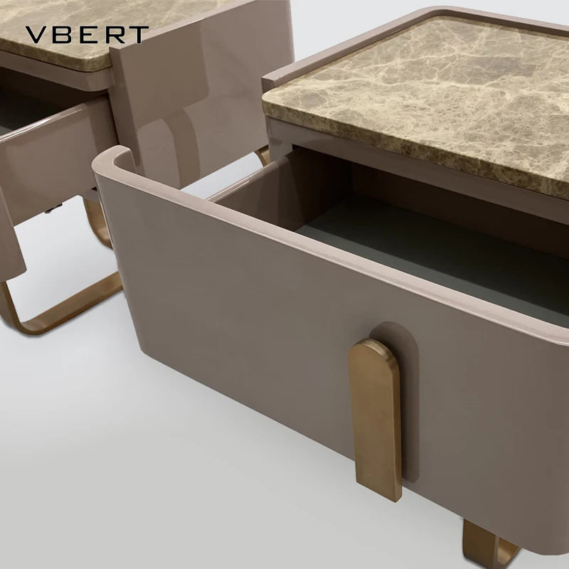 Italian Minimalist Solid Wood & Leather Design