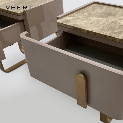 Italian Minimalist Solid Wood & Leather Design