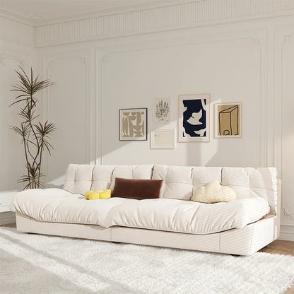 Light Luxury Cream Clouds Living Room Sofa
