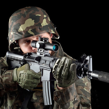 Paintball Airsoft Shooting Combat Protective Fingerless Glove