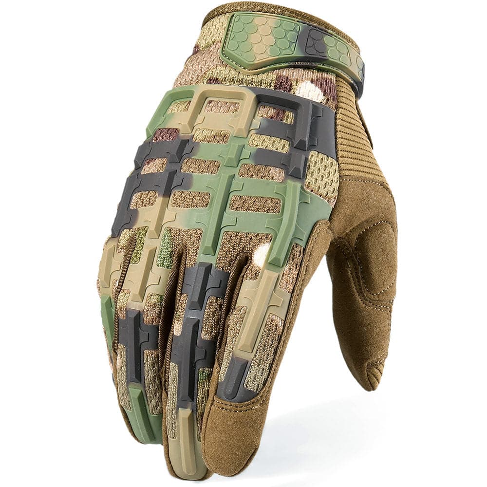 Paintball Airsoft Shooting Combat Protective Fingerless Glove