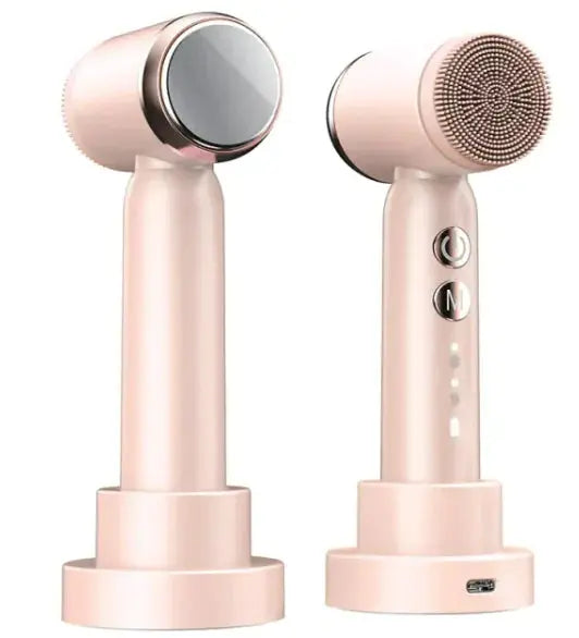 6 In 1 Ultrasonic Electric Face Cleansing Brush Compress Convenient store