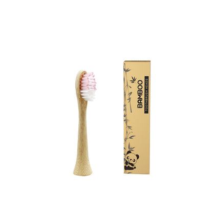 Biodegradable Bamboo Electric Toothbrush Head