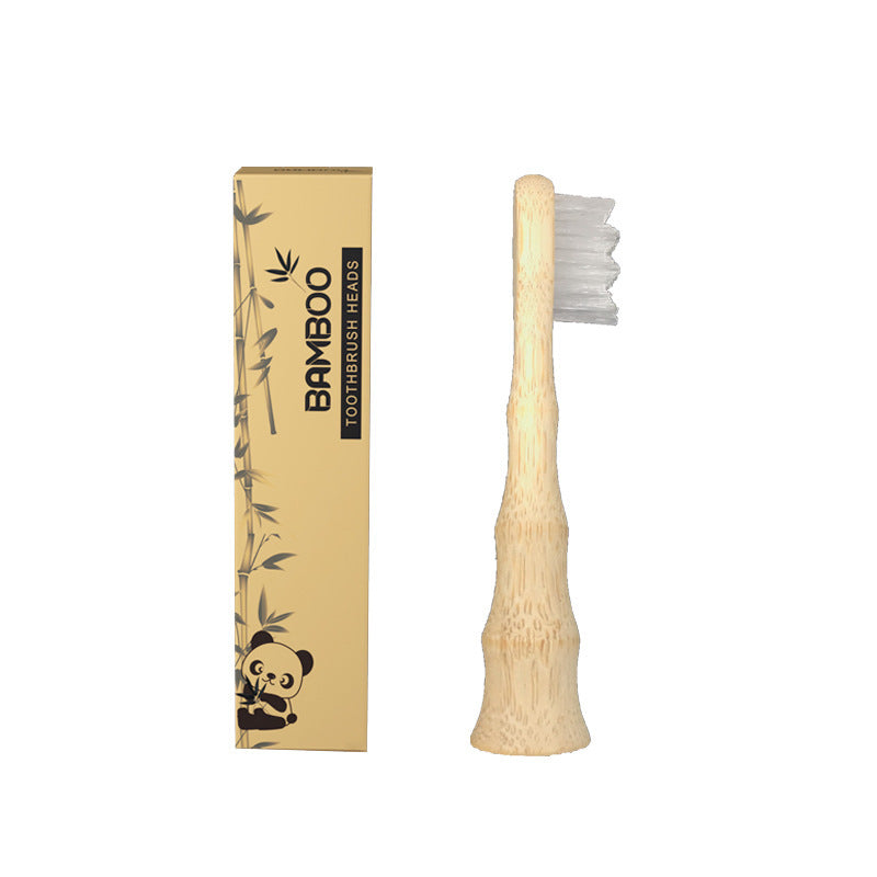 Biodegradable Bamboo Electric Toothbrush Head