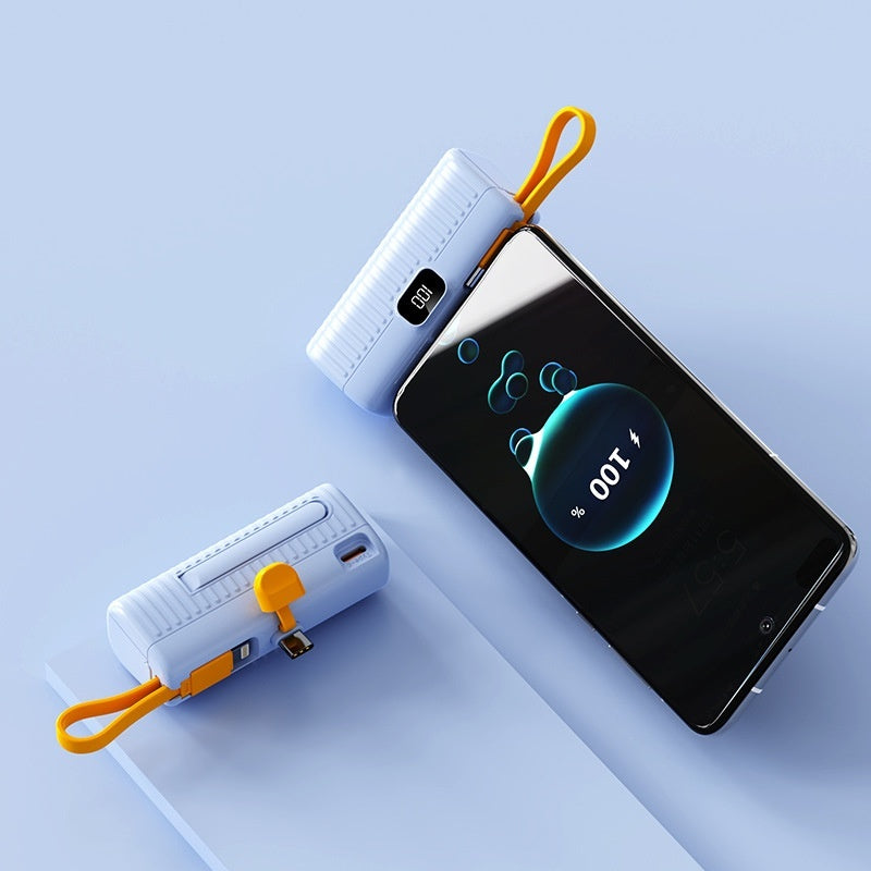 Portable Capsule Mini Compact Power Bank