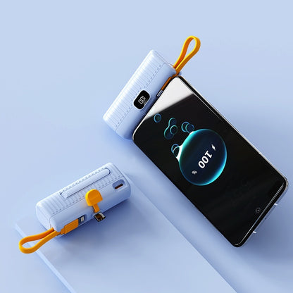 Portable Capsule Mini Compact Power Bank
