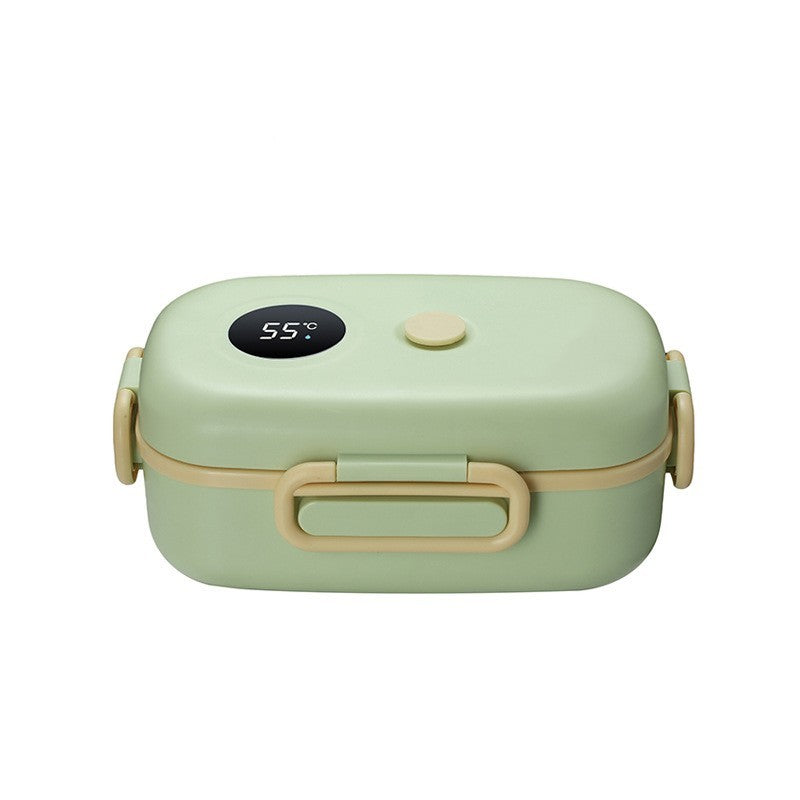 Portable Temperature Display Insulation Lunch Box