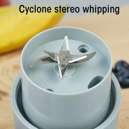 Portable Blender Rechargeable Blender Travel Cup With Lid And Straw, Ideal For Making Milkshakes, Smoothies, And Juices, Mini Blender Suitable For Outdoor Sports, Home Use, And Travel - Convenient store