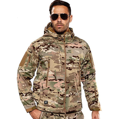 Army Outdoor Tactical Waterproof Fleece Jacket