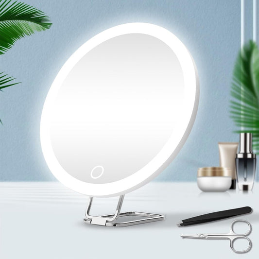 Led Rotating Makeup Mirror With Fill Light