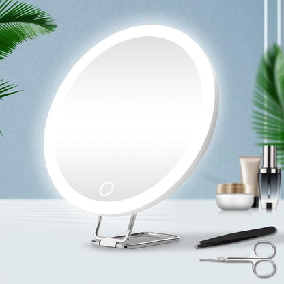 Led Rotating Makeup Mirror With Fill Light