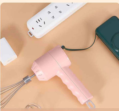 Portable Mini USB Electric Egg Beater