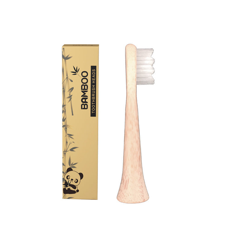 Biodegradable Bamboo Electric Toothbrush Head