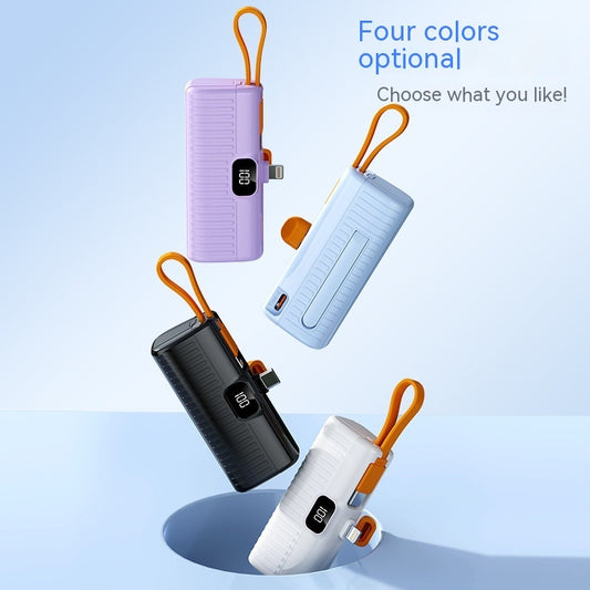Portable Capsule Mini Compact Power Bank