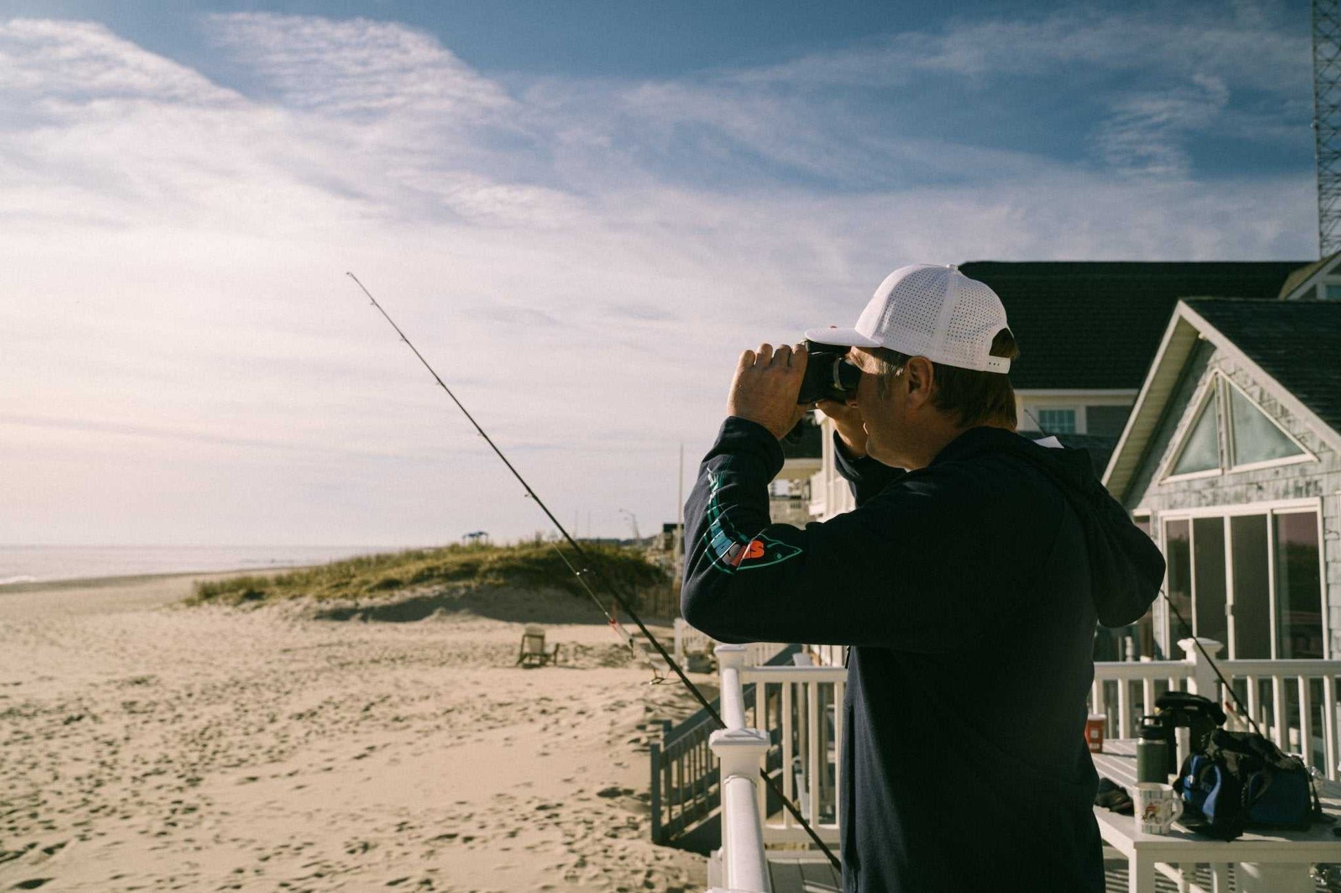 Hook Perforated Performance Hat - White - Convenient store