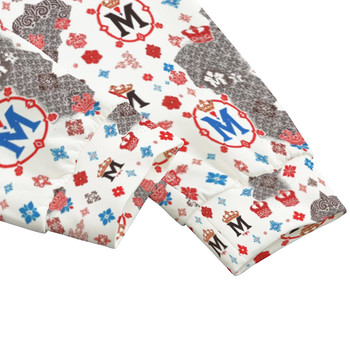 Munsieur Luxury Streetwear Joggers with Bold Pattern