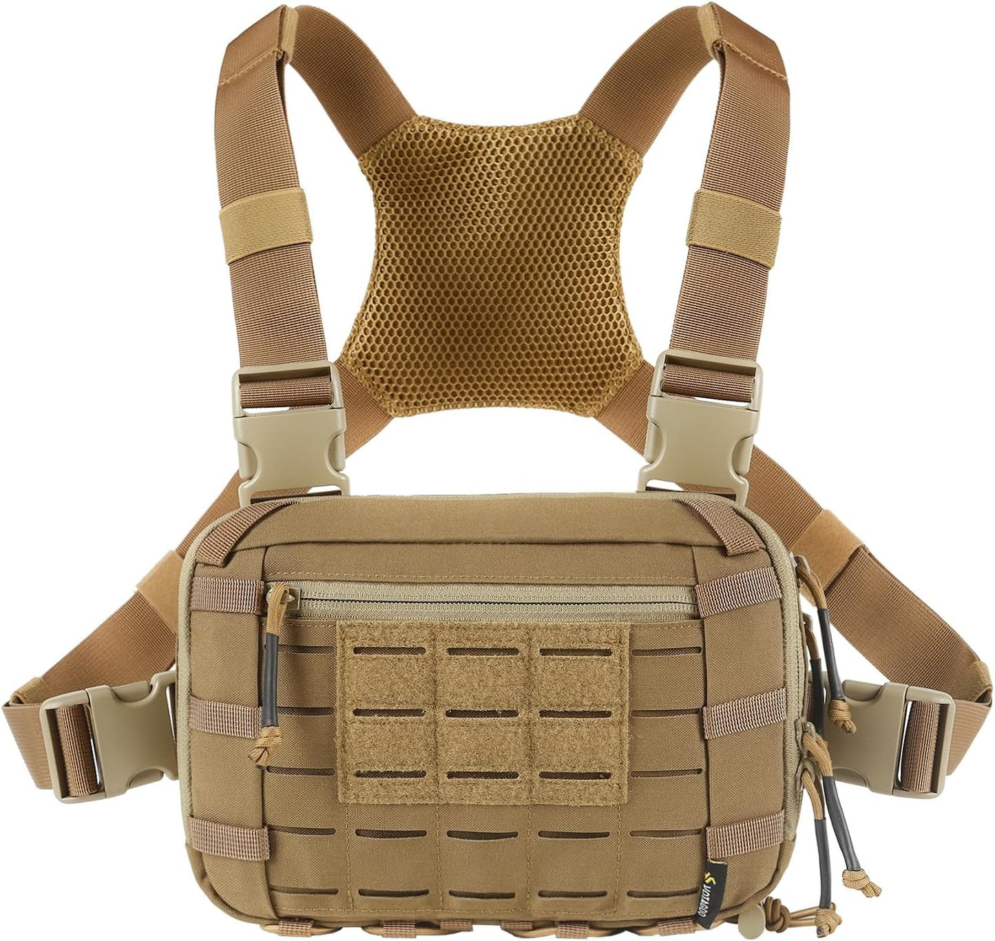 Votagoo Tactical Chest Pack EDC Chest Bag 2L Utility Molle Chest Rig Pouch