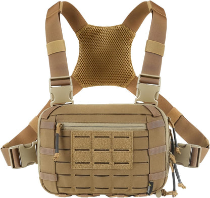 Votagoo Tactical Chest Pack EDC Chest Bag 2L Utility Molle Chest Rig Pouch