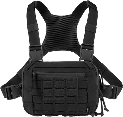Votagoo Tactical Chest Pack EDC Chest Bag 2L Utility Molle Chest Rig Pouch
