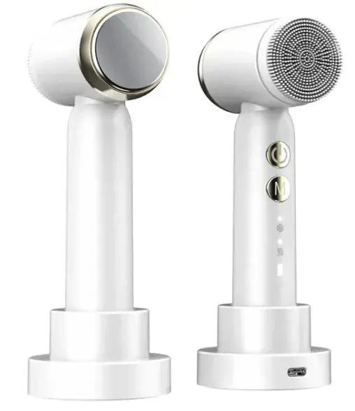 6 In 1 Ultrasonic Electric Face Cleansing Brush Compress Convenient store